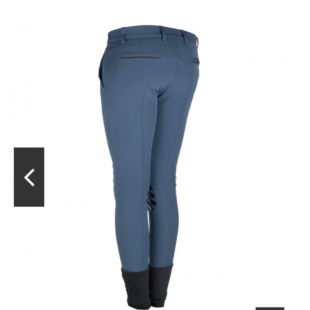 Animo Mundo KGrip Horse Riding Breeches in Deep Teal